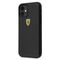 Ferrari FERCAHCP12SBK iPhone 12 mini 5.4" black/black hardcase On Track Real Carbon | Techbox