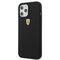 Ferrari FESSIHCP12LBK iPhone 12 Pro Max 6,7" czarny/black hardcase On Track Silicone - Apple Cases - Cases - Techbox