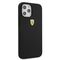 Ferrari FESSIHCP12LBK iPhone 12 Pro Max 6,7" czarny/black hardcase On Track Silicone - Apple Cases - Cases - Techbox