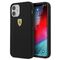 Ferrari FESSIHCP12SBK iPhone 12 mini 5.4" black/black hardcase On Track Silicone | Techbox