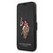 US Polo USFLBKP12MPUGFLBK iPhone 12/12 Pro 6,1" czarny/black book Polo Embroidery Collection - Apple Cases - Cases - Techbox