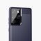 Carbon Case Flexible Cover TPU Case for Samsung Galaxy S21 Ultra 5G blue | Techbox