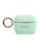 Guess GUACAPSILGLGN AirPods Pro cover zielony/green Silicone Glitter - Smartphone Accessories - Cables & Accessories - Techbox