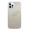 Guess GUHCP12LPCUGLSGO iPhone 12 Pro Max 6.7" gold/gold hardcase Glitter Gradient Script | Techbox