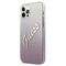 Guess GUHCP12LPCUGLSPI iPhone 12 Pro Max 6.7" pink/pink hardcase Glitter Gradient Script | Techbox