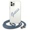 Guess GUHCP12MCRTVSBL iPhone 12/12 Pro 6.1" blue/blue hardcase Script Vintage | Techbox