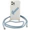 Guess GUHCP12MCRTVSBL iPhone 12/12 Pro 6.1" blue/blue hardcase Script Vintage | Techbox