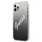 Guess GUHCP12MPCUGLSBK iPhone 12/12 Pro 6,1" czarny/black hardcase Glitter Gradient Script - Apple Cases - Cases - Techbox