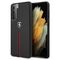 Ferrari FEOSIHCS21MBK S21+ G996 czarny/black hardcase Off Track Leather Nylon Stripe - Samsung Cases - Cases - Techbox