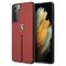 Ferrari FEOSIHCS21MRE S21+ G996 czerwony/red hardcase Off Track Leather Nylon Stripe - Samsung Cases - Cases - Techbox