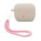 Guess GUACAPLSVSGP AirPods Pro cover szaro rÃ³Å¼owy/grey pink Silicone Vintage - Smartphone Accessories - Cables & Accessories - Techbox