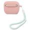 Guess GUACAPLSVSPG AirPods Pro cover rose green/pink green Silicone Vintage | Techbox