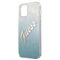 Guess GUHCP12MPCUGLSBL iPhone 12/12 Pro 6,1" niebieski/blue hardcase Glitter Gradient Script - Apple Cases - Cases - Techbox