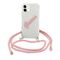 Guess GUHCP12SCRTVSPI iPhone 12 mini 5,4" rÃ³Å¼owy/pink hardcase Script Vintage - Apple Cases - Cases - Techbox