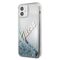 Guess GUHCP12SGLVSBL iPhone 12 mini 5,4" niebieski/blue hardcase Glitter Vintage Script - Apple Cases - Cases - Techbox