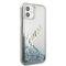 Guess GUHCP12SGLVSBL iPhone 12 mini 5,4" niebieski/blue hardcase Glitter Vintage Script - Apple Cases - Cases - Techbox