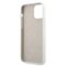 Guess GUHCP12SLSLMGWH iPhone 12 mini 5,4" biaÅ‚y/white hardcase Metal Logo Script - Apple Cases - Cases - Techbox