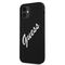 Guess GUHCP12SLSVSBW iPhone 12 mini 5,4" czarno biaÅ‚y/black white hardcase Silicone Vintage - Apple Cases - Cases - Techbox