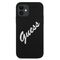 Guess GUHCP12SLSVSBW iPhone 12 mini 5,4" czarno biaÅ‚y/black white hardcase Silicone Vintage - Apple Cases - Cases - Techbox
