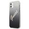 Guess GUHCP12SPCUGLSBK iPhone 12 mini 5.4" black/black hardcase Glitter Gradient Script | Techbox