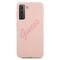 Guess GUHCS21MLSVSPI S21+ G996 pink/pink hardcase Script Vintage | Techbox