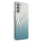 Guess GUHCS21MPCUGLSBL S21+ G996 niebieski/blue hardcase Glitter Gradient Script - Samsung Cases - Cases - Techbox