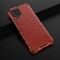 Honeycomb Case armor cover with TPU Bumper for Samsung Galaxy A42 5G red | Techbox