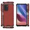 Honeycomb Case armor cover with TPU Bumper for Xiaomi Redmi K40 Pro+ / K40 Pro / K40 / Poco F3 red | Techbox