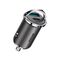 Joyroom fast car charger USB Type C / USB 45 W 5 A Power Delivery Quick Charge 3.0 AFC SCP gray (C-A35) | Techbox