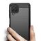Carbon Case Flexible Cover TPU Case for Samsung Galaxy A22 4G black - Samsung Cases - Cases - Techbox
