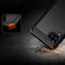 Carbon Case Flexible Cover TPU Case for Samsung Galaxy A22 4G black - Samsung Cases - Cases - Techbox