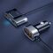 Joyroom fast car charger 5x USB 6.2 A with extension cable black (JR-CL03) | Techbox