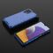 Honeycomb Case armor cover with TPU Bumper for Samsung Galaxy A22 4G blue | Techbox