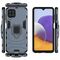 Ring Armor Case Kickstand Tough Rugged Cover for Samsung Galaxy A22 4G blue | Techbox