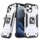 Wozinsky Ring Armor Case Kickstand Tough Rugged Cover for iPhone 13 Pro Max silver | Techbox