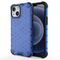 Honeycomb Case armor cover with TPU Bumper for iPhone 13 mini blue | Techbox