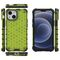 Honeycomb Case armor cover with TPU Bumper for iPhone 13 mini green | Techbox
