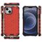 Honeycomb Case armor cover with TPU Bumper for iPhone 13 mini red | Techbox