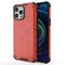 Honeycomb Case armor cover with TPU Bumper for iPhone 13 Pro Max red | Techbox