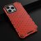 Honeycomb Case armor cover with TPU Bumper for iPhone 13 Pro red | Techbox