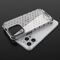 Honeycomb Case armor cover with TPU Bumper for iPhone 13 Pro transparent | Techbox