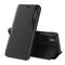 Eco Leather View Case elegant bookcase type case with kickstand for iPhone 13 Pro black | Techbox
