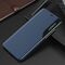 Eco Leather View Case elegant bookcase type case with kickstand for iPhone 13 Pro Max blue - Apple Cases - Cases - Techbox