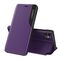 Eco Leather View Case elegant bookcase type case with kickstand for iPhone 13 Pro Max purple - Apple Cases - Cases - Techbox
