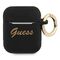 Guess GUA2SSSK AirPods cover black / black Silicone Vintage Script - Smartphone Accessories - Cables & Accessories - Techbox