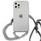 Guess GUHCP12LKC4GSSI iPhone 12 Pro Max 6.7 "Transparent hardcase 4G Silver Chain - Apple Cases - Cases - Techbox