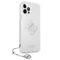 Guess GUHCP12LKS4GSI iPhone 12 Pro Max 6.7 "Transparent hardcase 4G Silver Charms Collection - Apple Cases - Cases - Techbox
