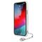 Guess GUHCP12LKS4GSI iPhone 12 Pro Max 6.7 "Transparent hardcase 4G Silver Charms Collection - Apple Cases - Cases - Techbox