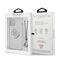 Guess GUHCP12LKS4GSI iPhone 12 Pro Max 6.7 "Transparent hardcase 4G Silver Charms Collection - Apple Cases - Cases - Techbox