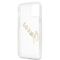 Guess GUHCP12LKTRSVGO iPhone 12 Pro Max 6.7" Transparent hardcase Vintage Script Gold | Techbox